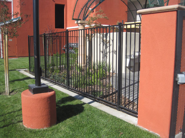 Commercial Wrought Iron Fence Danville