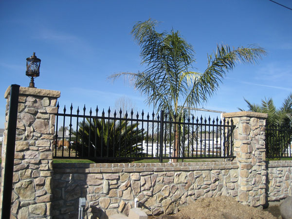 Wrought Iron Fence Marin